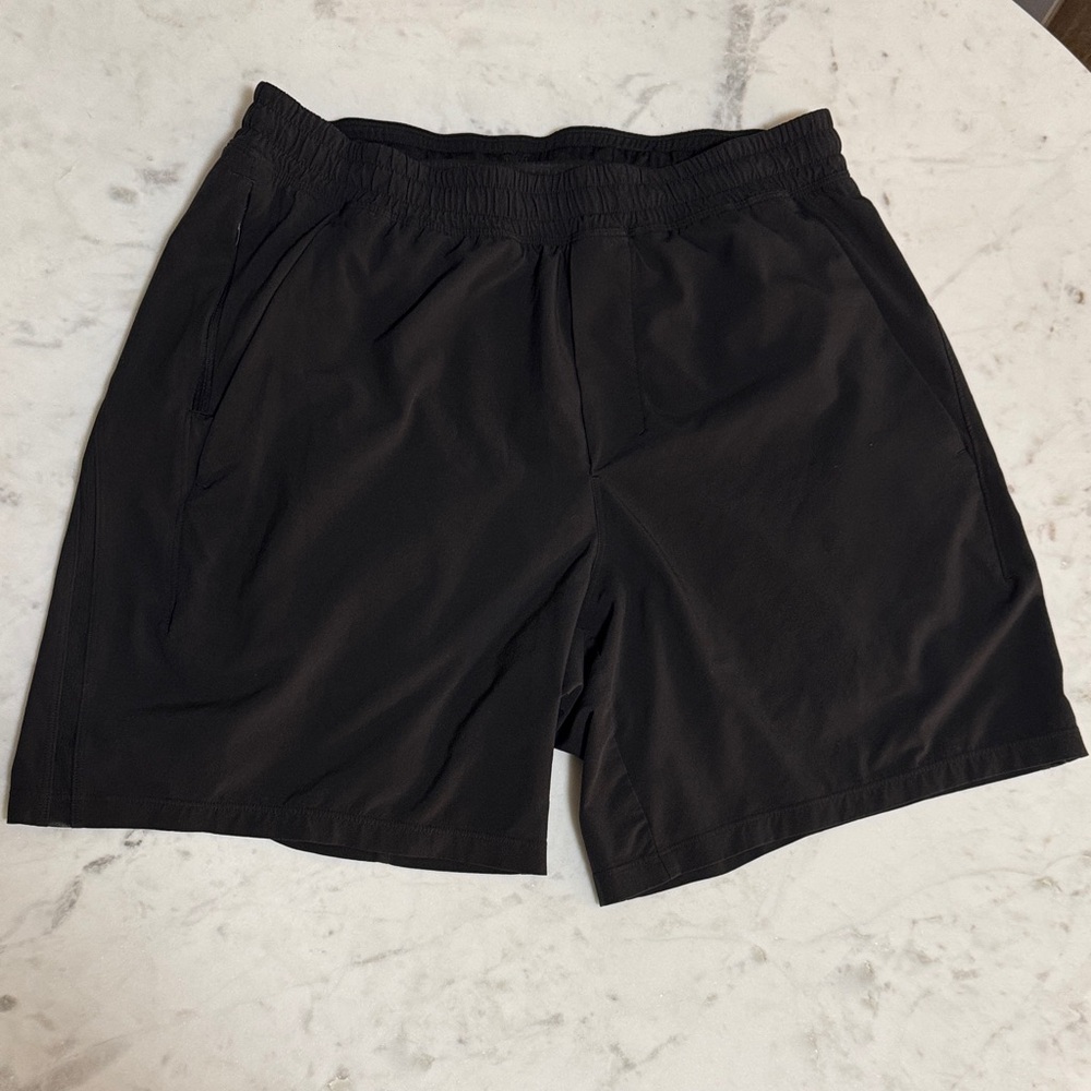 lululemon Pace Breaker Lined Shorts Men 5in Black